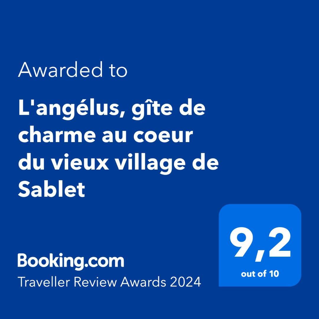 L'Angelus, Gite De Charme Au Coeur Du Vieux Village De Sablet Экстерьер фото